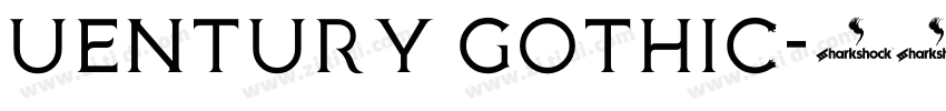 Uentury Gothic字体转换